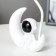 Table lamp "Astronaut on the Moon" LED 3W USB AKB White 13x5x26 cm Risalux