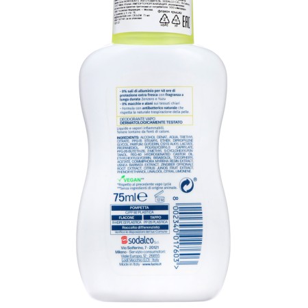 Deodorant Spray Female Lycia Ginger and E yuzu, 75 ml-2