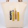 Shoper Mood, without lightning, with lining, beige color