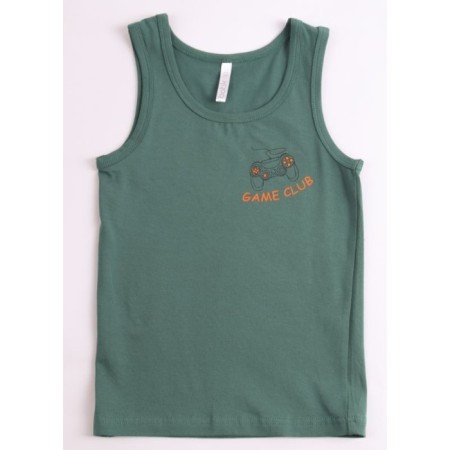 T -shirt for a boy, height 140 cm, khaki color