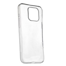 Luazon cover for iPhone 16 Pro Max, silicone, transparent