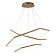 Suspended chandelier Polunia Led 3000k 136W