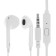 Headphones Exployd Ex-HP-1462, inserts, microphone, wired, 108 dB, 3.5 mm, 1.2 m, white