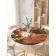 The tablecloth on the table “Smart pumpkin”, round, oxford, elastic band, size 140x140 cm, diameter 105-120 cm