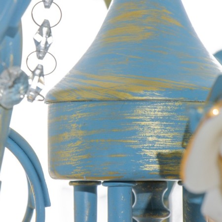 Lyana chandelier 5he27 40w Blue 45x45x40-90 cm Bayerlux-7