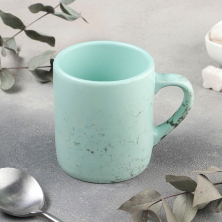 Porcelain mug Bolla Menta, 350 ml