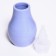 Children's nasal aspirator, with a cap, purple color