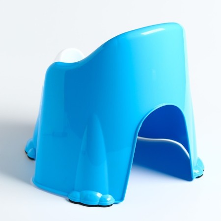 Pot children's anti -slip "comfort" with a lid, a removable bowl, blue color-8