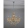 Suspension lamp 8x40W E14, size 73x73x70/160 cm