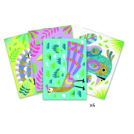 Picture with sand "Beautiful Birds"-3