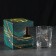 A glass "impenetrable. Work brothers", with a bullet, for whiskey, 250 ml