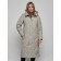 Coat insulated winter female, size 50, green color
