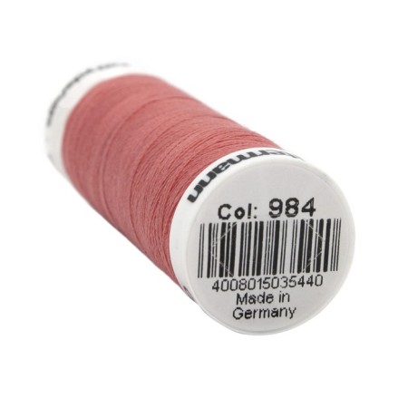 SEW-HALL thread for all materials, 200 m, 748277 (984 coral-pink)-1