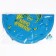 Foil ball 18 "Favorite son" Dino, circle, set of 50 pcs.