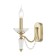 Bra Freya Fr2009wl-01g Zoe, 235x100x210 mm, E14, 1x40W, color gold