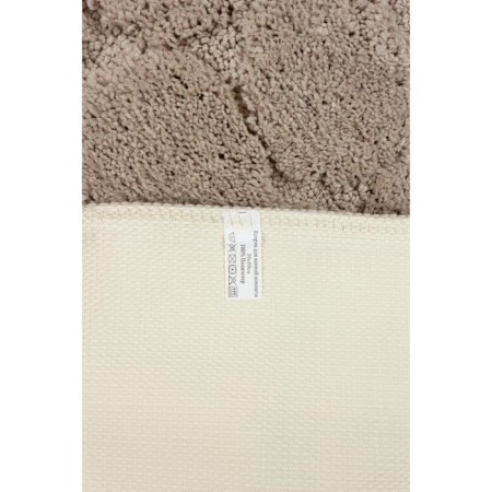 Bathroom mat "Milena", 50 x 80 cm, brown color-3