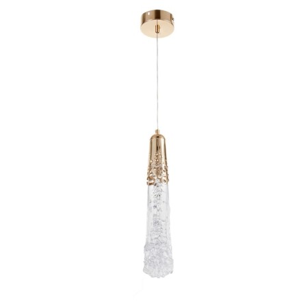 Lamp Bayerlux "Sharon" LED 10W gold 8.5x8.5x40-150 cm