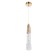 Lamp Bayerlux "Sharon" LED 10W gold 8.5x8.5x40-150 cm