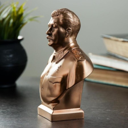 Bust Stalin, large, 6x15x5cm-5
