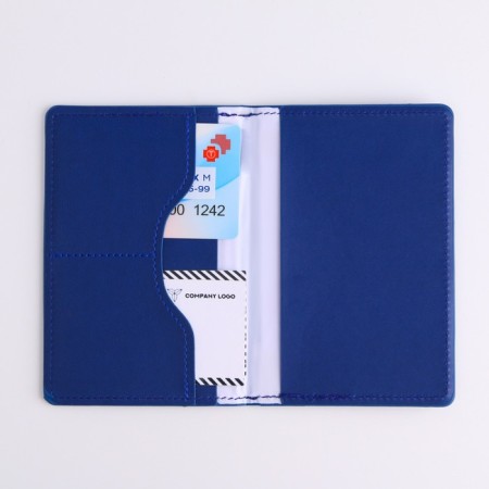 Cover for passport with additional kardan inside "Born to shine", artificial leather-1