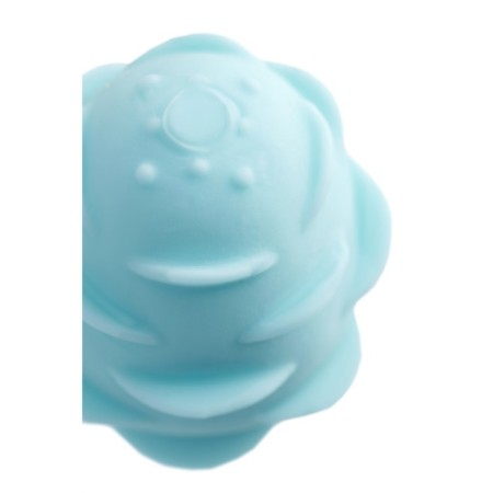 Masturbator A-Toys Pufl, turquoise, three, 6 cm d 2.7 cm-13