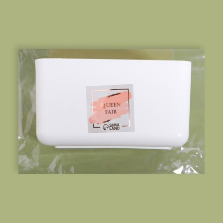 Organizer for storing napkins "Bamboo", 17 × 13 × 9.5 cm, white/brown color-6