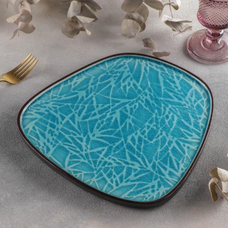Ceramic dish for the supply of Tallula, 27 × 26 × 1.5 cm, color mix-1