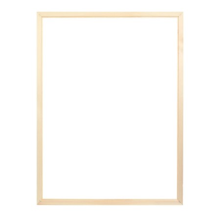 Frame for paintings (mirrors) 60 x 80 x 2.6 cm, wood, berta, unpainted wood (suitable for decoration)-1