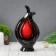 Vase abstraction "drop" in a jug 14x27 cm, mix
