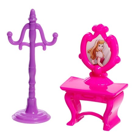 Castle for dolls, with figures, light, sound, with accessories-8