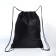 Bag for shoes on the lace, black color