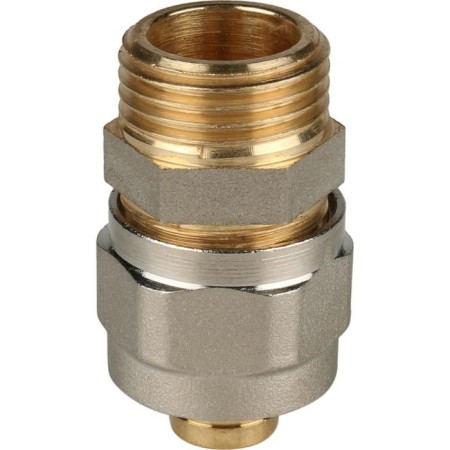 Adapter Stout SFS-0001-001216, 1/2 "x16 mm, external carcass, for metal-plast. Cripe, screw-1