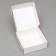 Self -charged box, white, 27 x 27 x 9.5 cm
