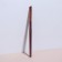 Brush soffee makeup, beveled, 13 (+/- 1) cm, brown/bronze color