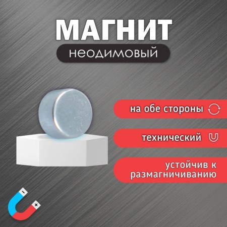 Magnet Technical Silver 5x3 mm