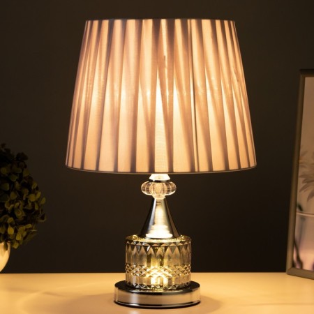 Elegy light lamp E27 40W Chrome-gray 26x26x39 cm-1