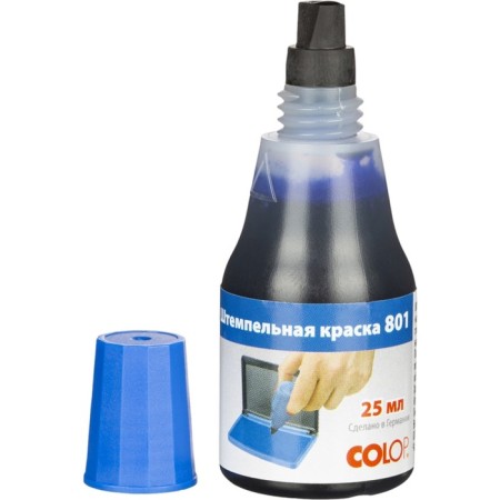 COLOP stamp paint, 25 ml, blue-1