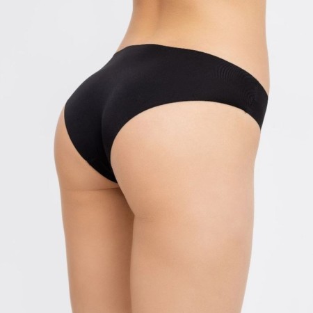 Cowards of female slips (seamless), black color, size 50-1