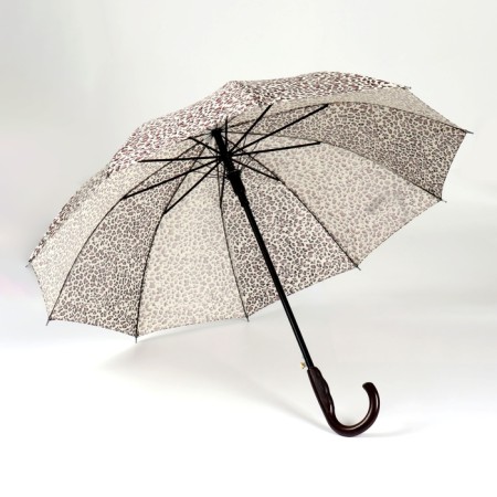 Umbrella - a semiautomatic “leopard” cane, Eponge, 10 spokes, r = 50 cm, color mix-2