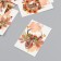 Cardboard "Autumn Deer" set 10 pcs (5 types) 4x6 cm