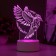 Light "Bird" Led RGB from the network 13.5x9.5x16.9 cm Risalux