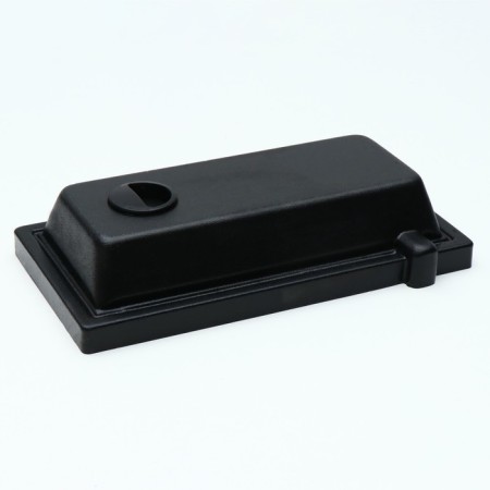 Aquarium "rectangular" with a lid, 15 liters, 34 x 17 x 25/30 cm, black-1