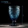 Magistro glass glass "Largo", 260 ml, blue color