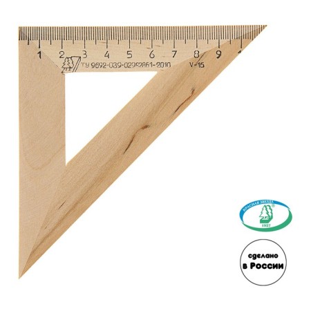 Different CHD HDD 45 ° x 110 mm "Red Star" (Mozhga) C138, birch (barcoded)