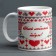 Sublimation mug "My beloved granny. Ceremonies", with application