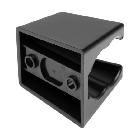 Holder for the shower watering can Zein Z118, unregulated, 2 positions, black-8