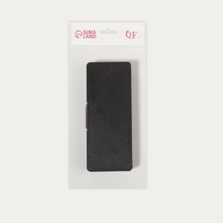 Organizer for manicure/cosmetic supplies, 18.8 × 7.1 × 4 cm, black translucent color-2