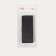 Organizer for manicure/cosmetic supplies, 18.8 × 7.1 × 4 cm, black translucent color