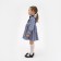 Baby dress KAFTAN "Leaflets", p. 34 (122-128), blue