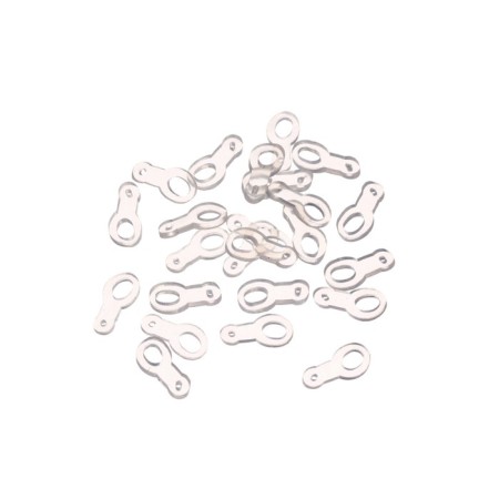Silicone double ring for pellets, diameter 3-9 mm, 25 pcs-1